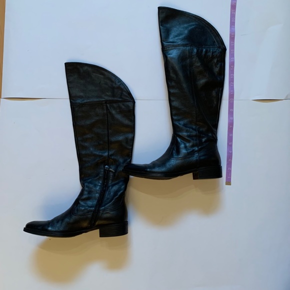 🖤 GEOX Leather Over-the-Knee Boots, size 10 - Picture 5 of 9